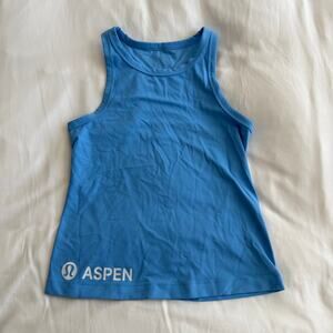 Lululemon Kayak Blue Align Racerback Tank Top Women’s Size 4 Aspen
